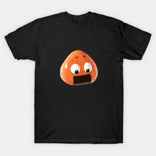 Funny Onigiri T-Shirt by Hameo Art